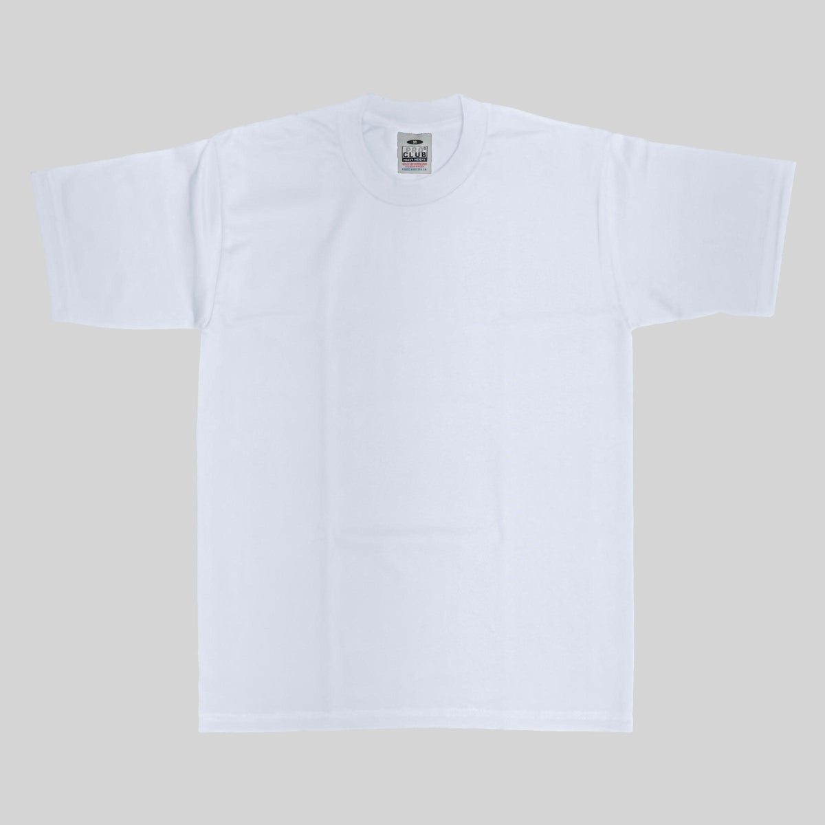 Pro Club Men's Heavyweight Cotton Short Sleeve Crew Neck T-Shirt